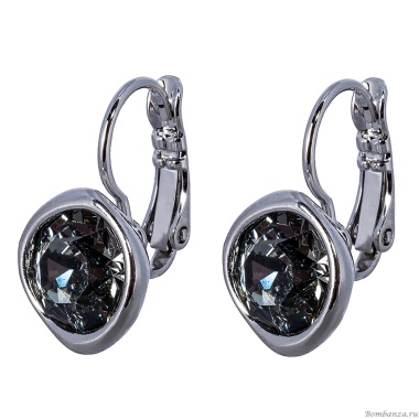 Серьги Fiore Luna, Black Diamond, A1911.M3 BW/S Серьги Fiore Luna, Black Diamond, A1911.M3 BW/S
